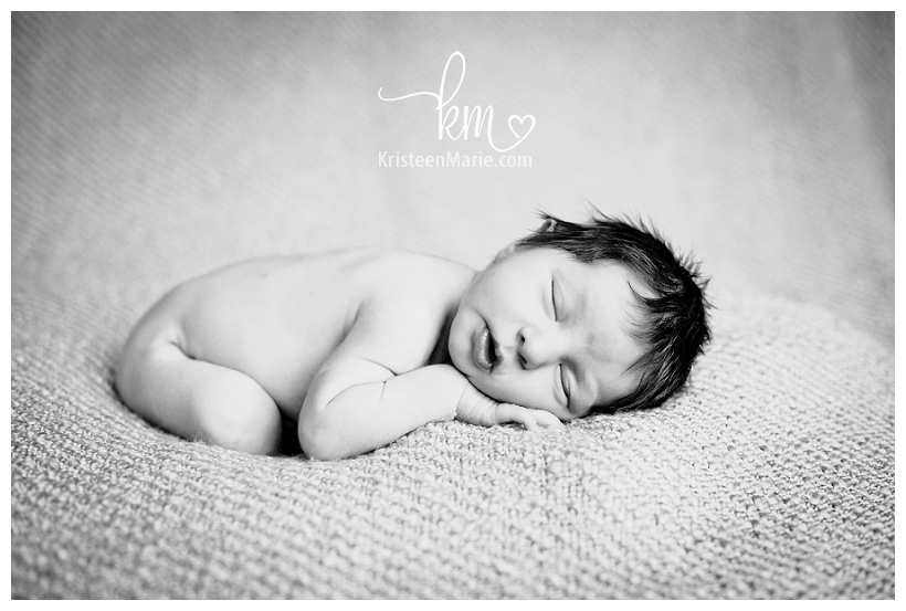 A Little Man | Indianapolis Newborn Photography