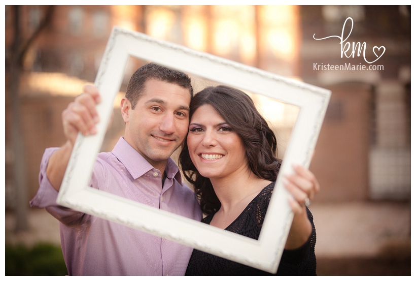 Frame engagement picture