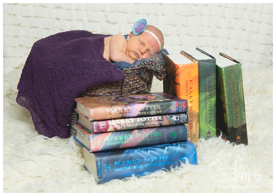 Harry Potter Newborn Picture