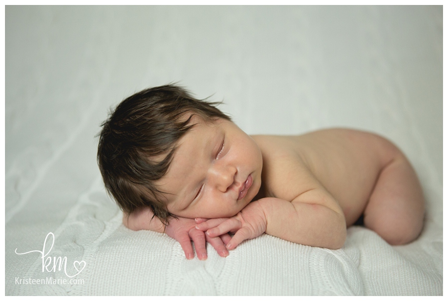 newborn girl in Broad Ripple - Indianapolis
