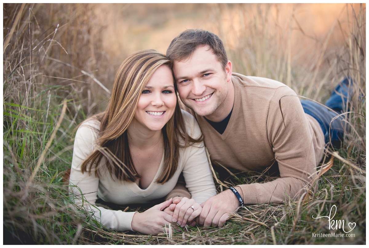 engagement photography in brush