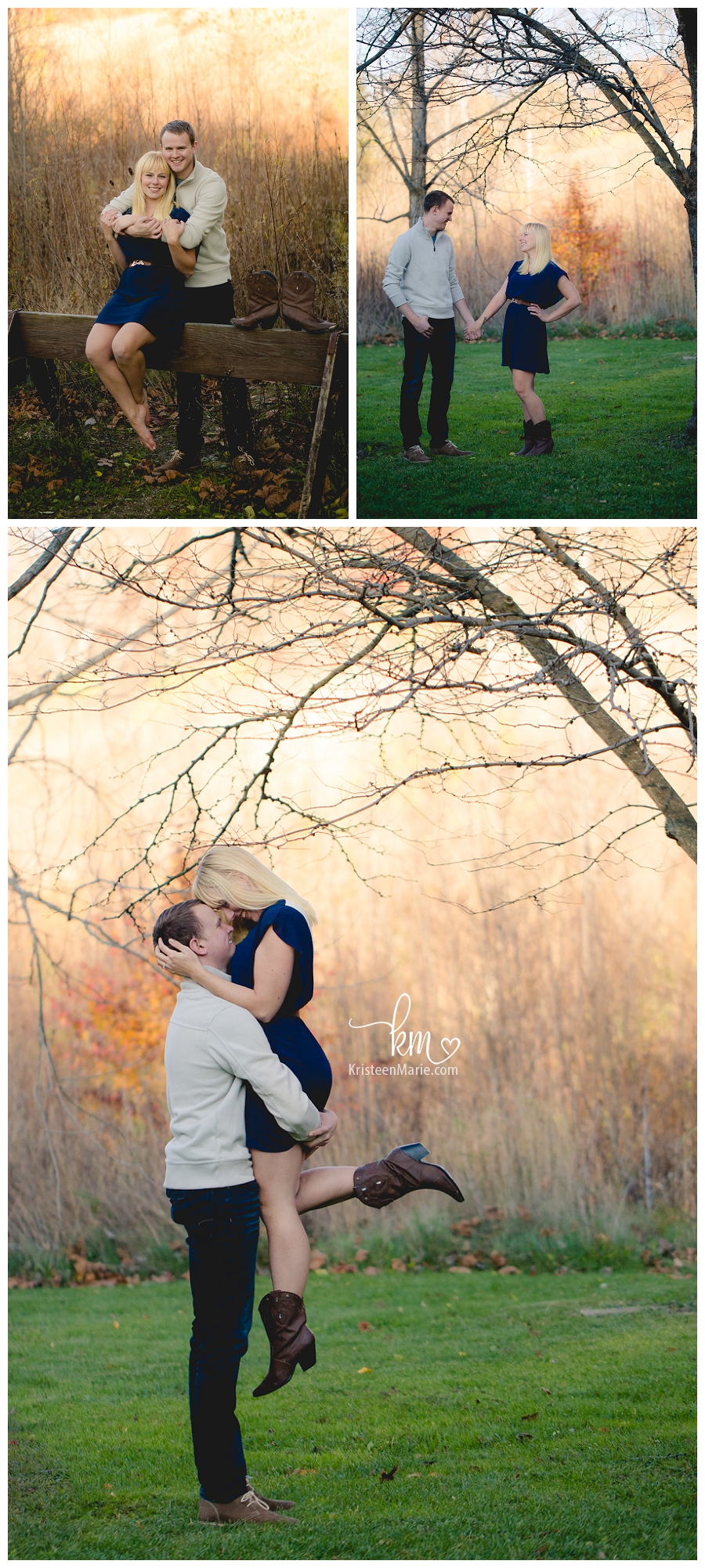 Fall Engagement Pictures in Indianapolis