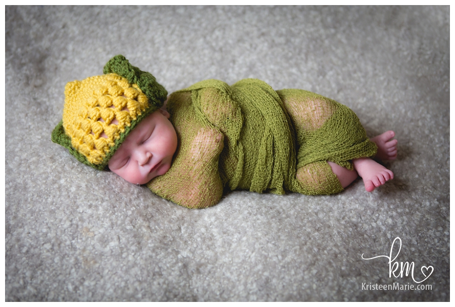 newborn as corn