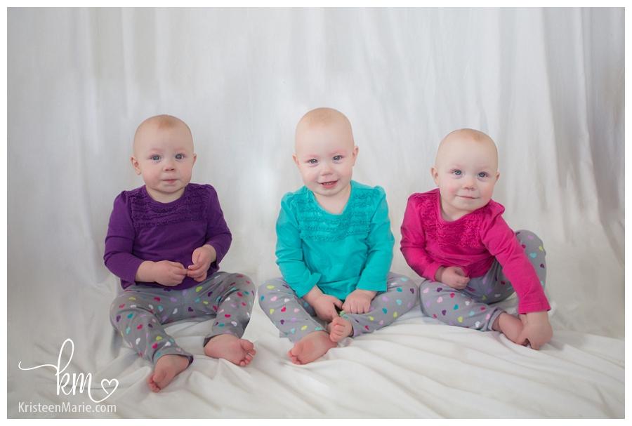 triplet girls - Indianapolis Photography