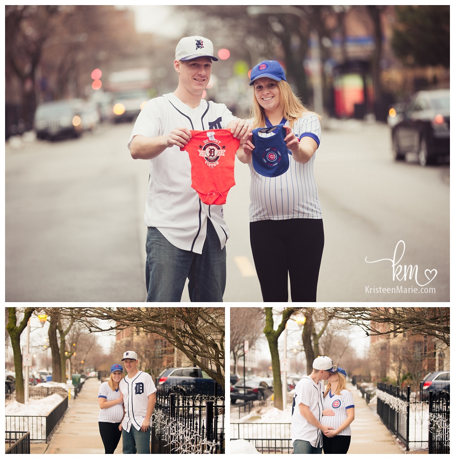 Downtown Chicago Maternity Photography