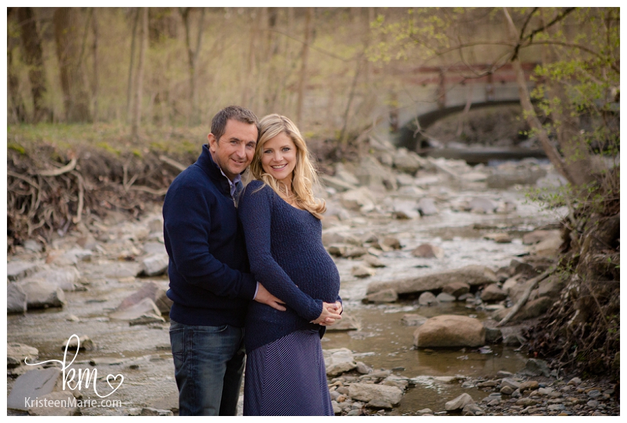 Expecting couple on Creek in Indianapolis