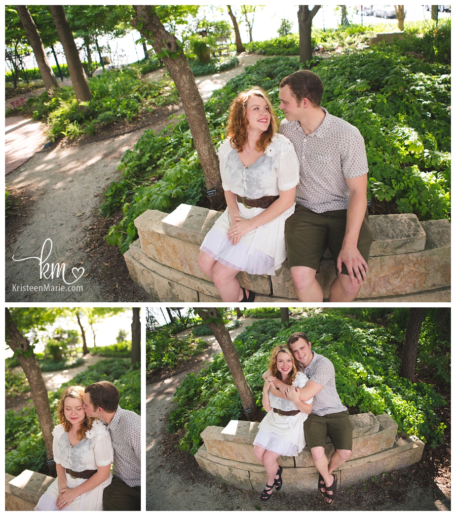 Engagement Photography at the Butterfly Garden at the Indianapolis Zoo