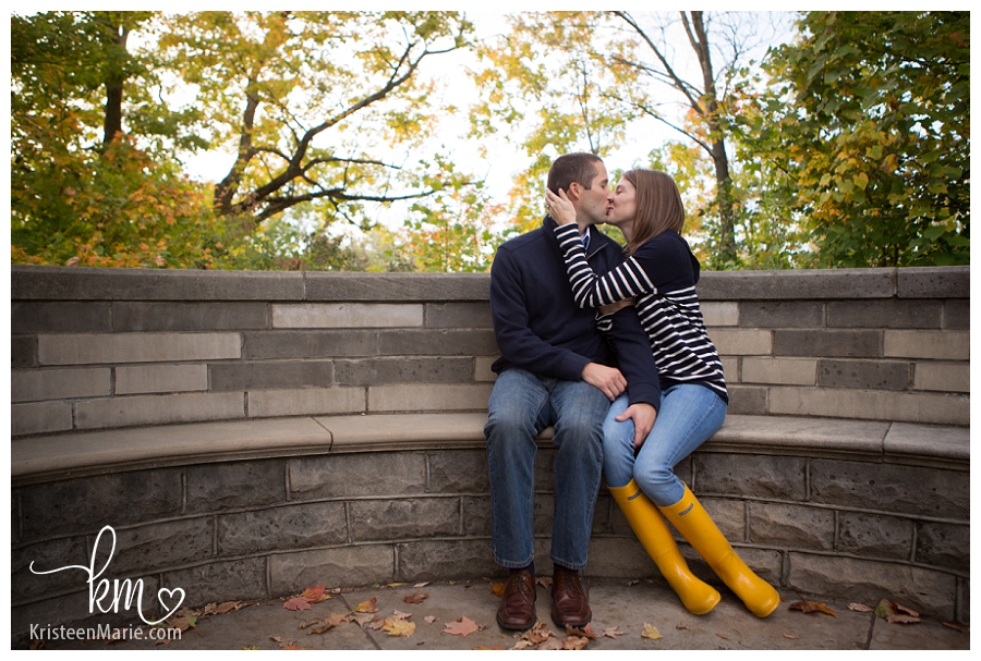Kissing in the Fall