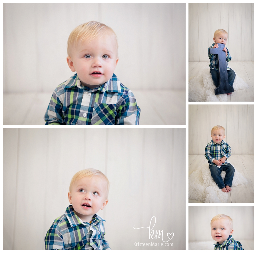 Jack's one year pictures