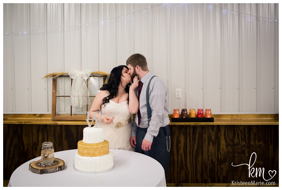Kissing before the cake