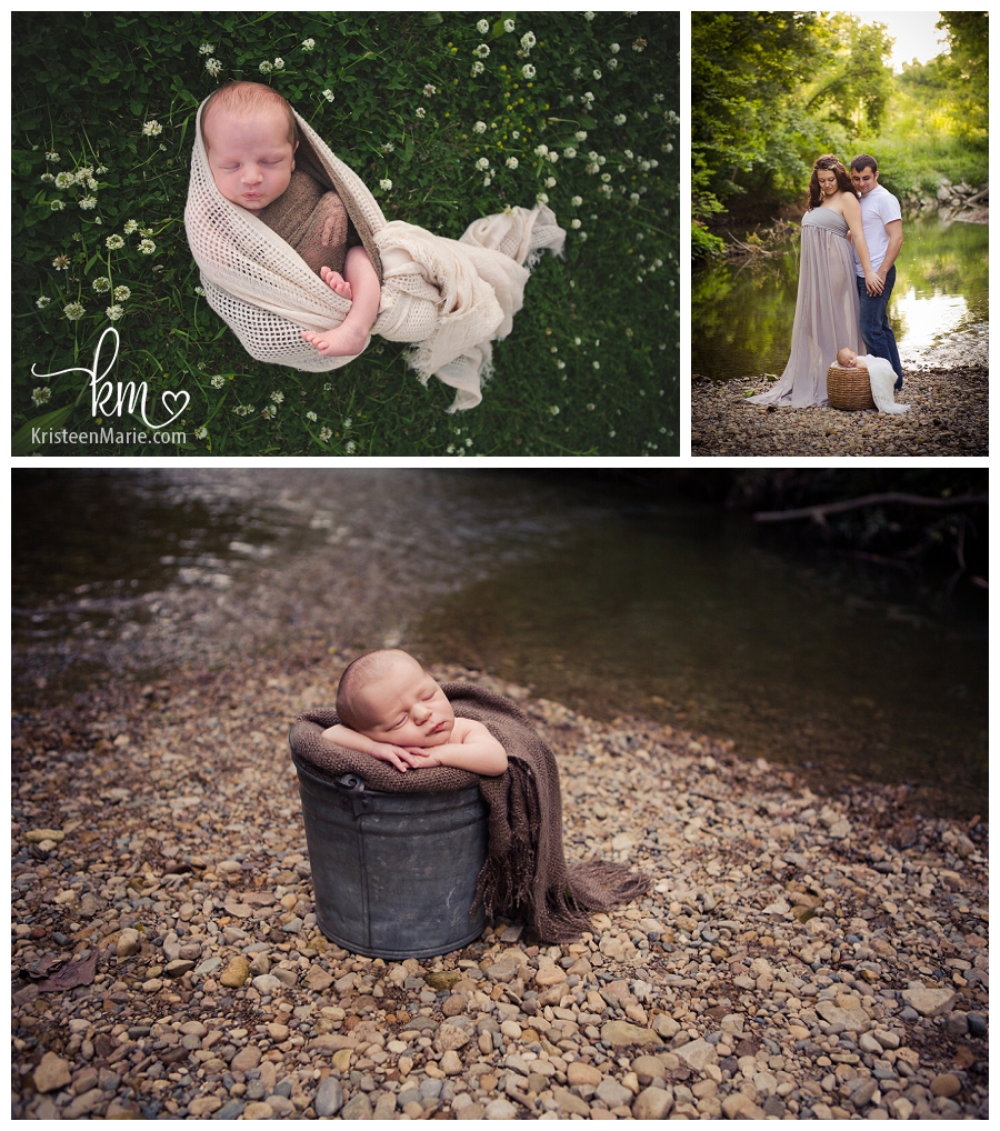 Outdoor Newborn Photographer in Indianapolis, IN