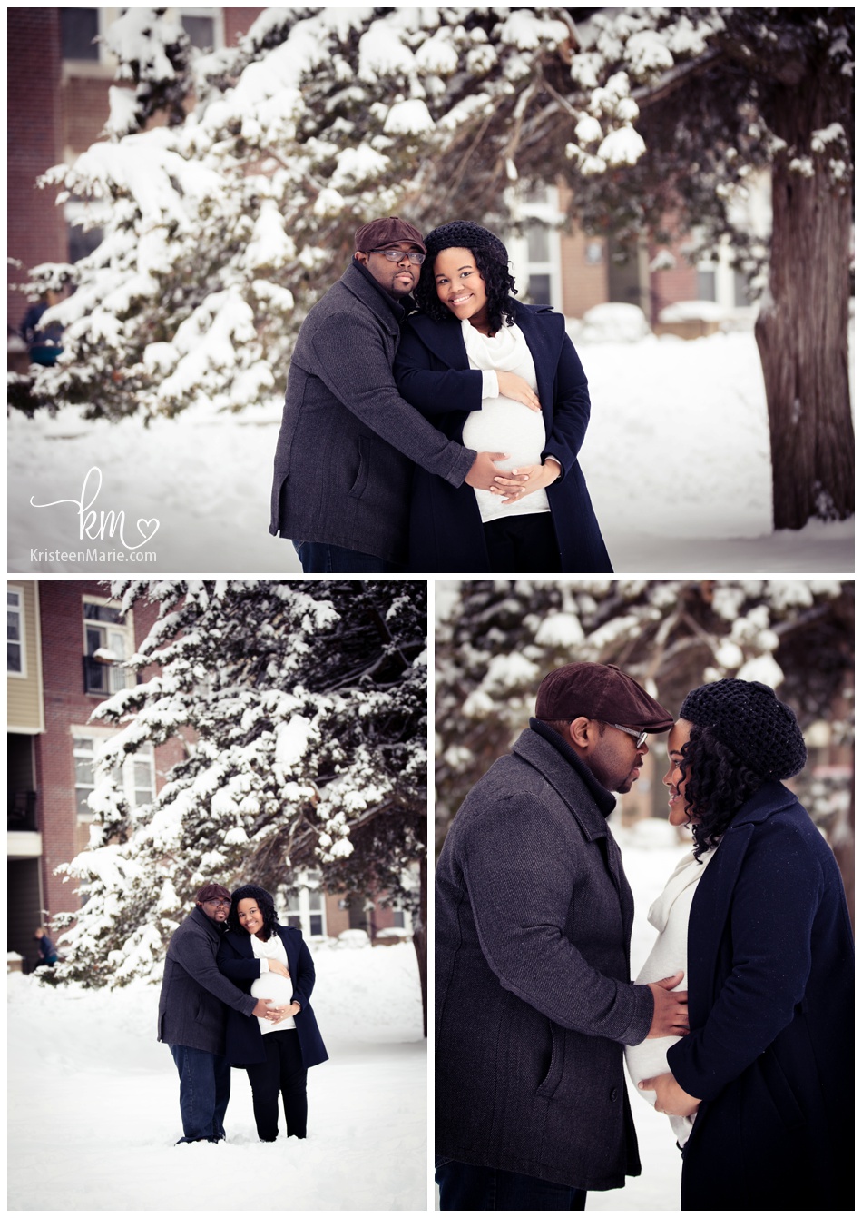 maternity session with mom and dad