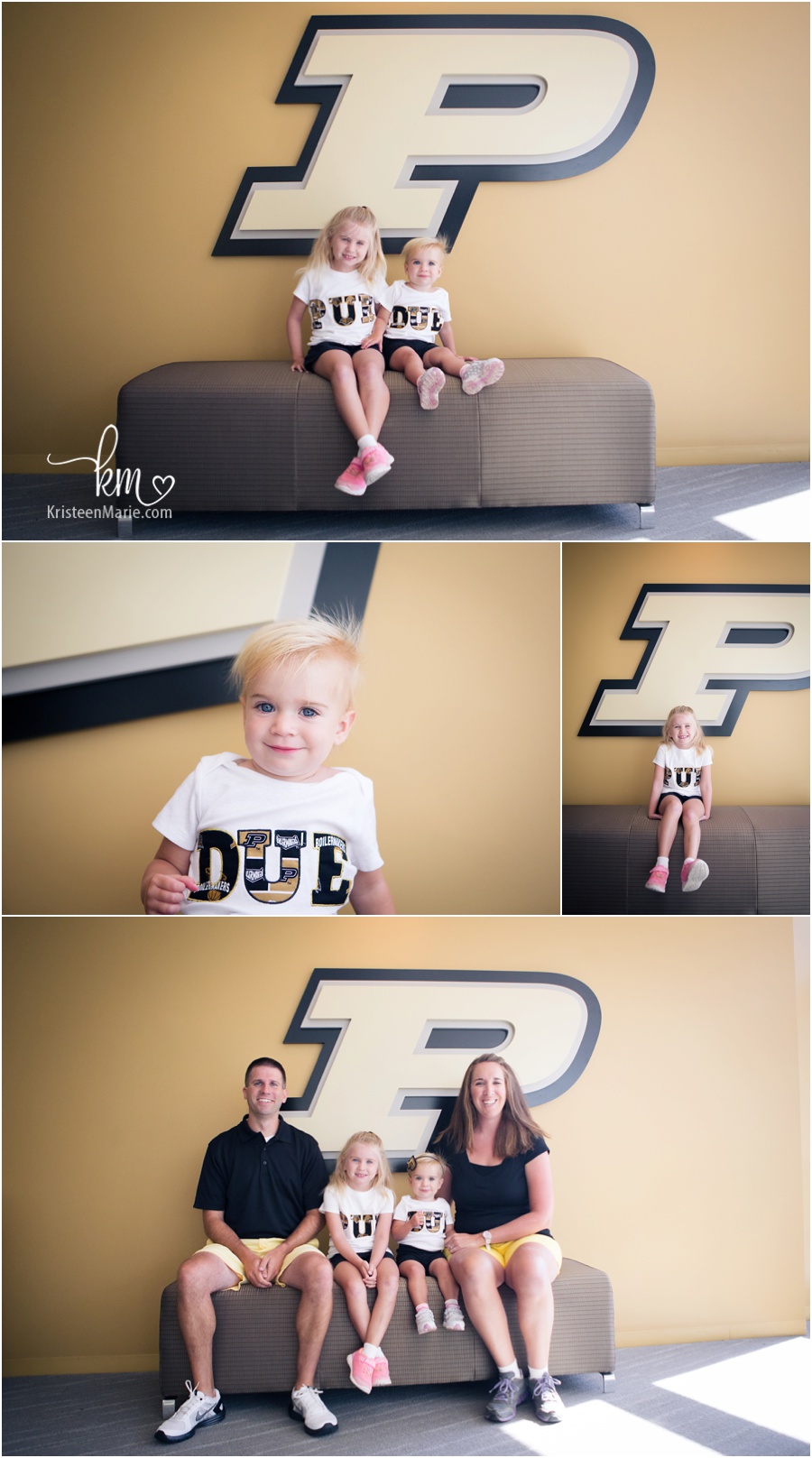 Purdue University family photography