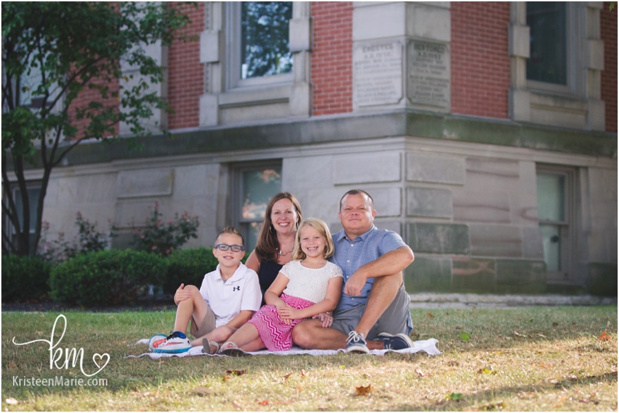 Downtown Noblesville Family Photography