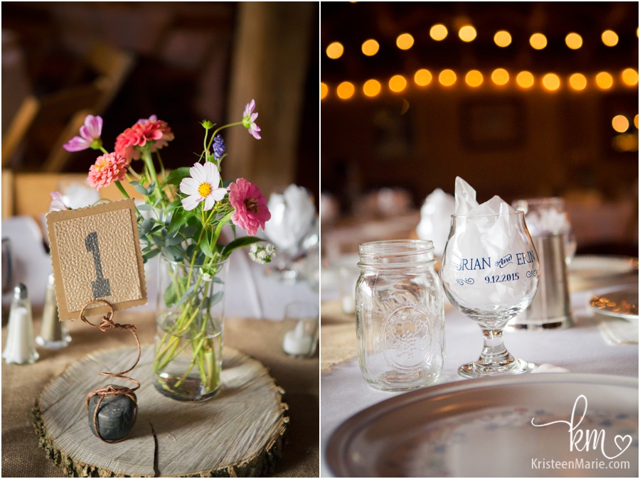 Guest wedding tables