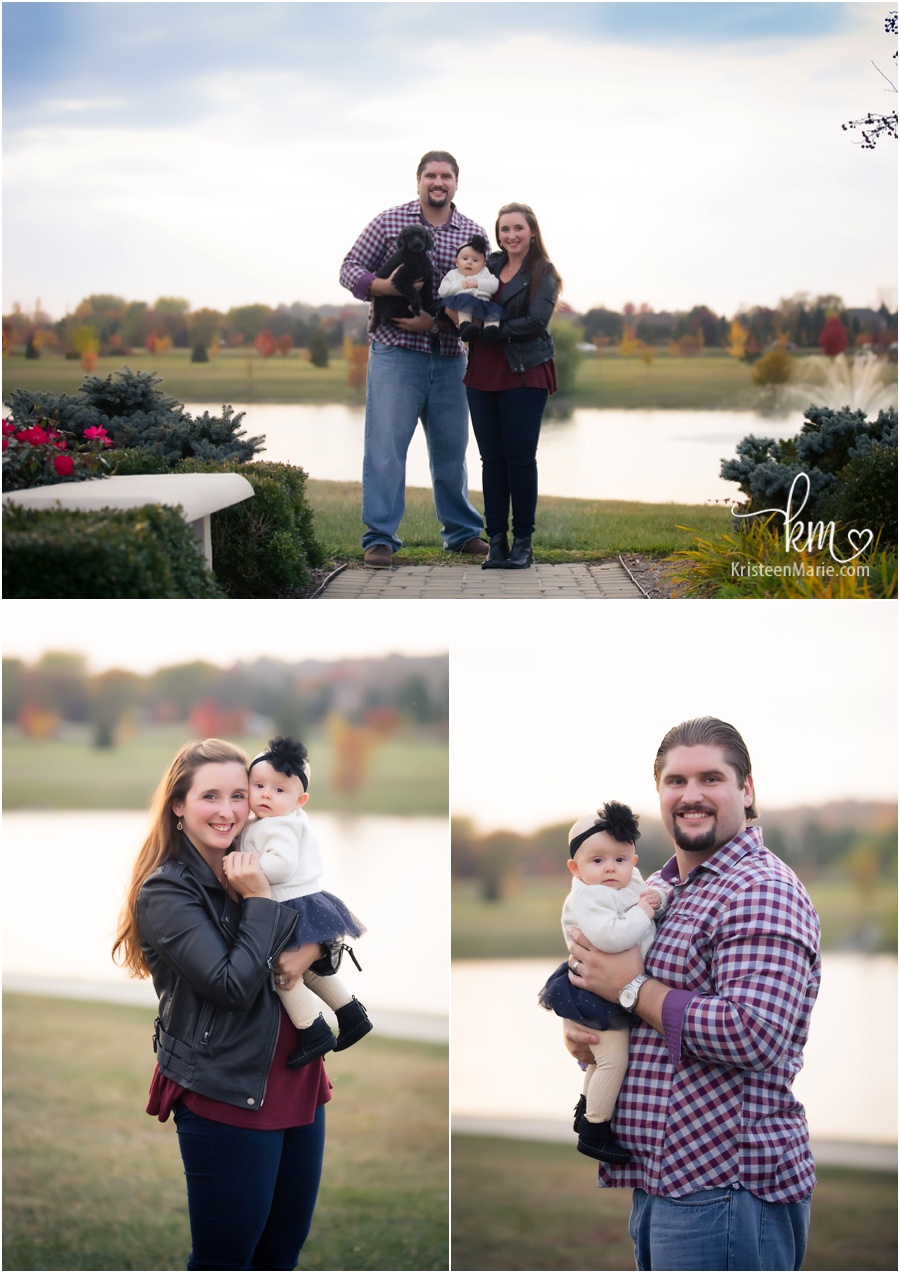 Fall family photography session at Coxhall Gardens 