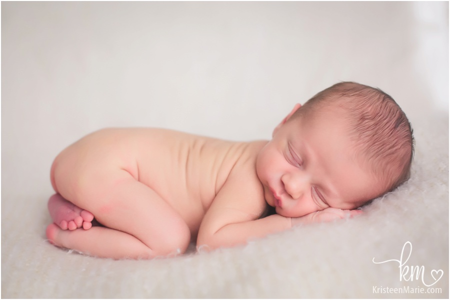 Indianapolis sleeping newborn photographer