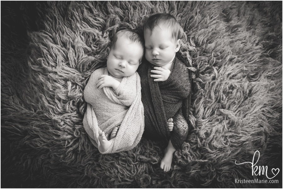 Zionsville Twin Newborn Photographer