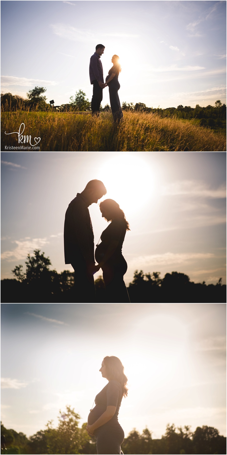 silhouette maternity pictures - Gorgeous!!
