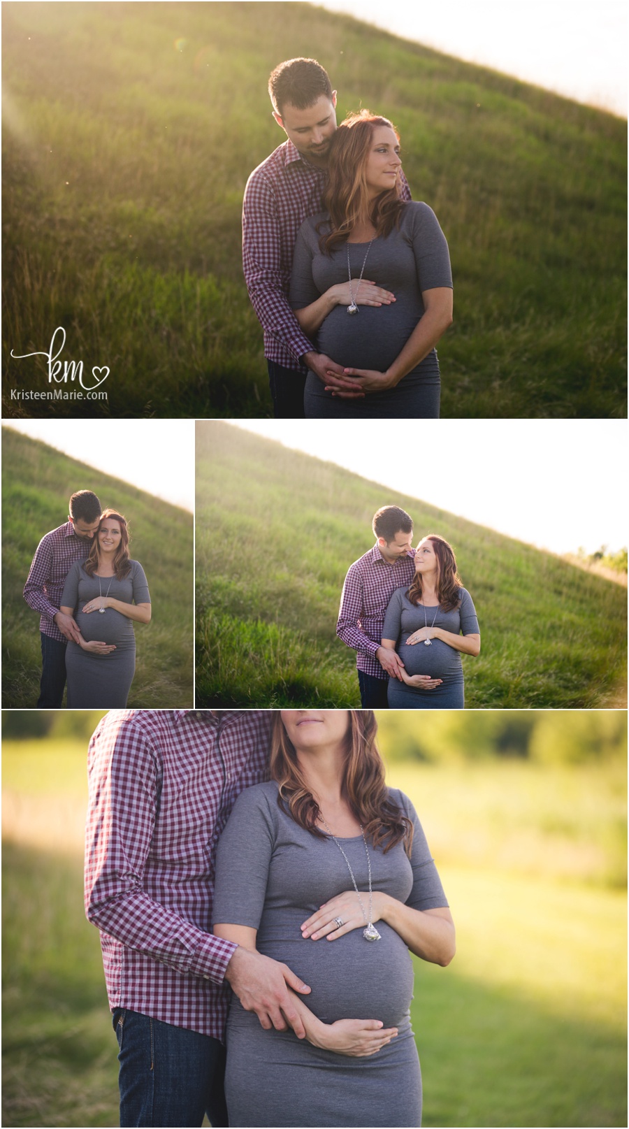 outdoor maternity pictures - natural posing