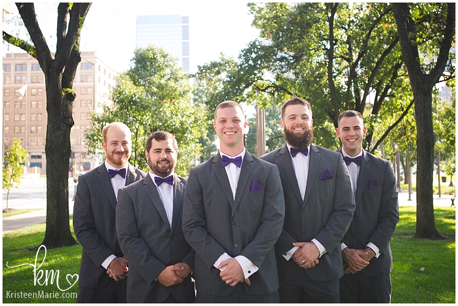 the groomsmen