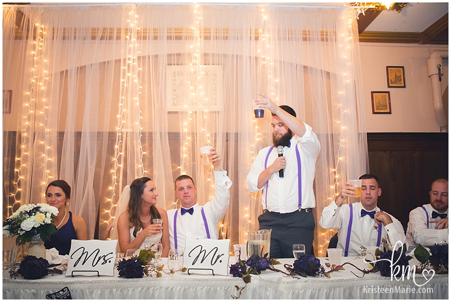 wedding party toasts