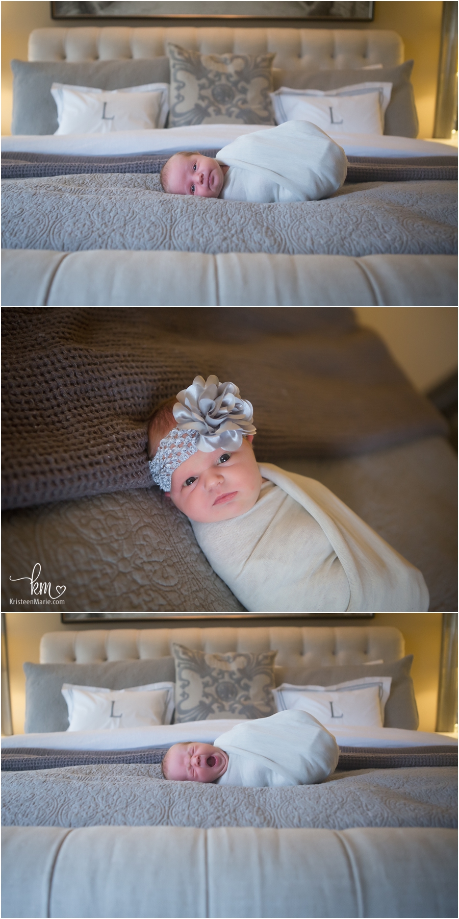baby girl in-home lifestyle newborn photography