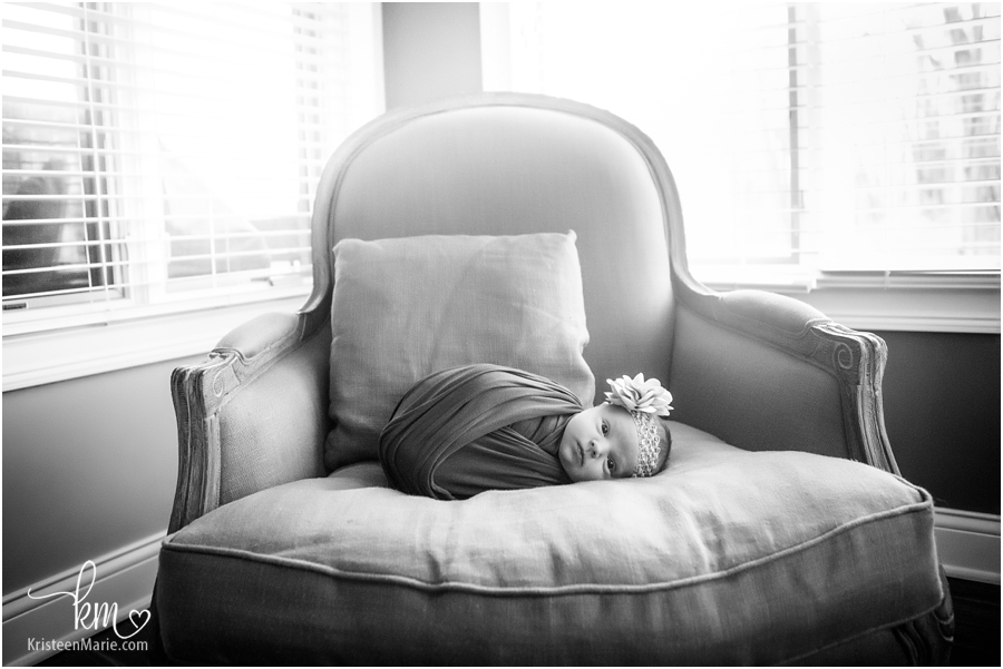 Indianapolis in-home newborn photography