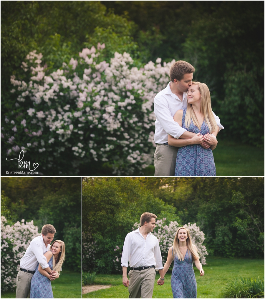spring engagement photography in Indainapolis Indiana