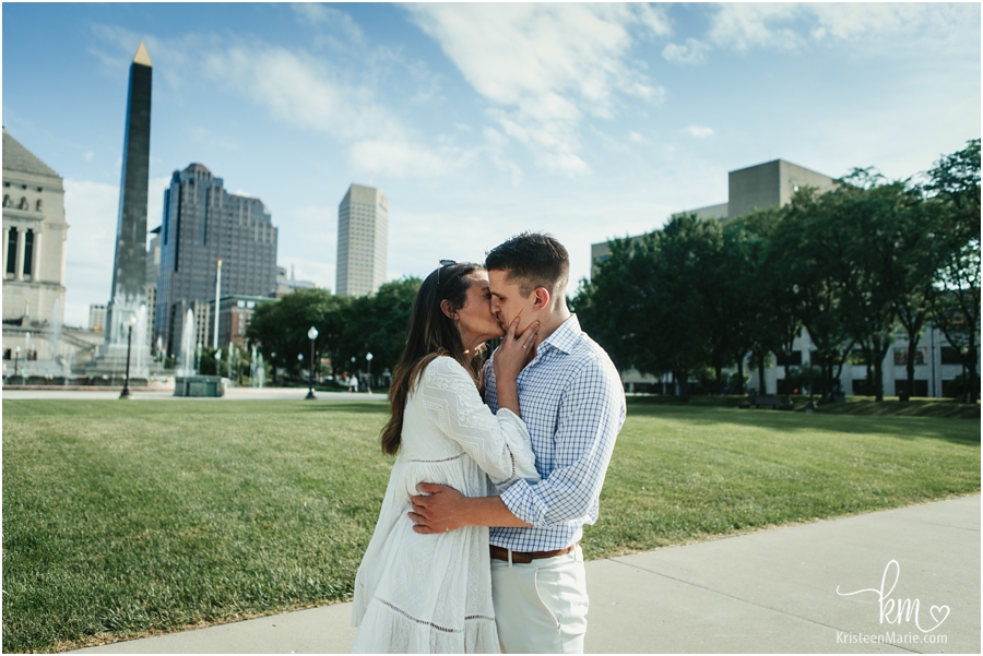 Indianapolis engagement and proposal photographer