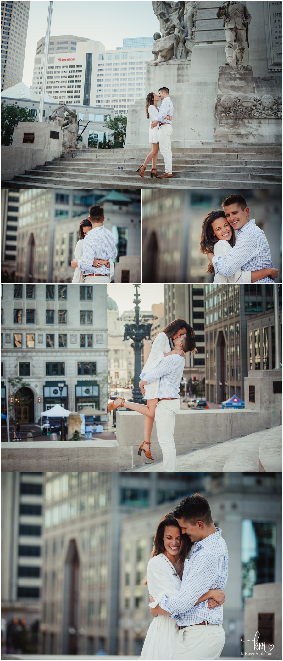 so much emotion - Indy engagement photography