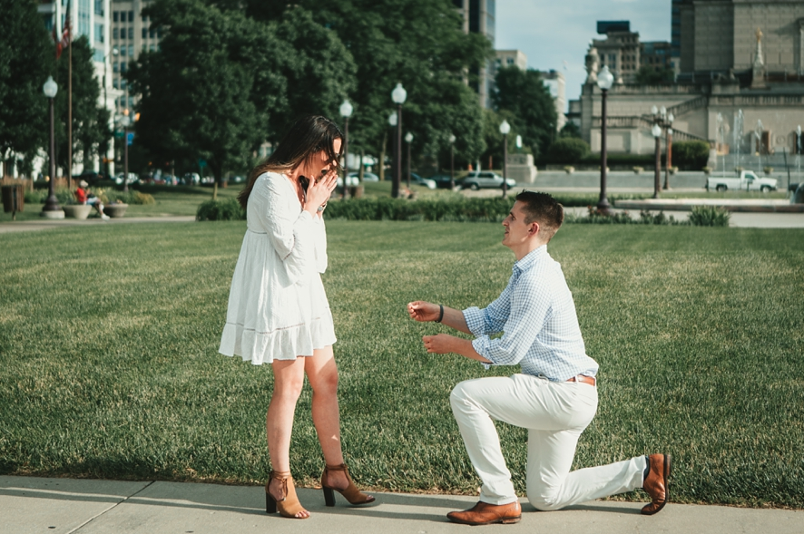 Proposal in Indianapolis