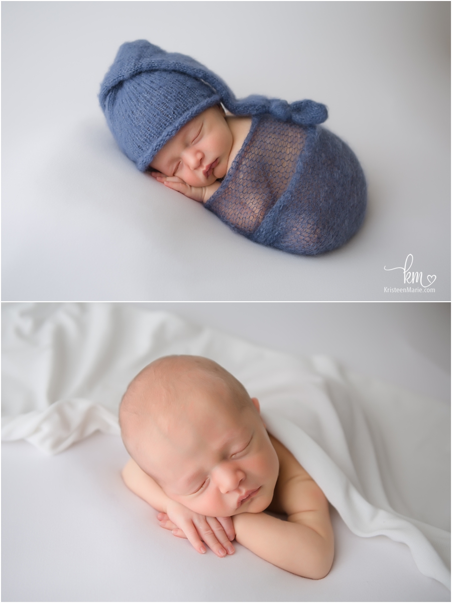 Indianapolis newborn photography - newborn baby boy 