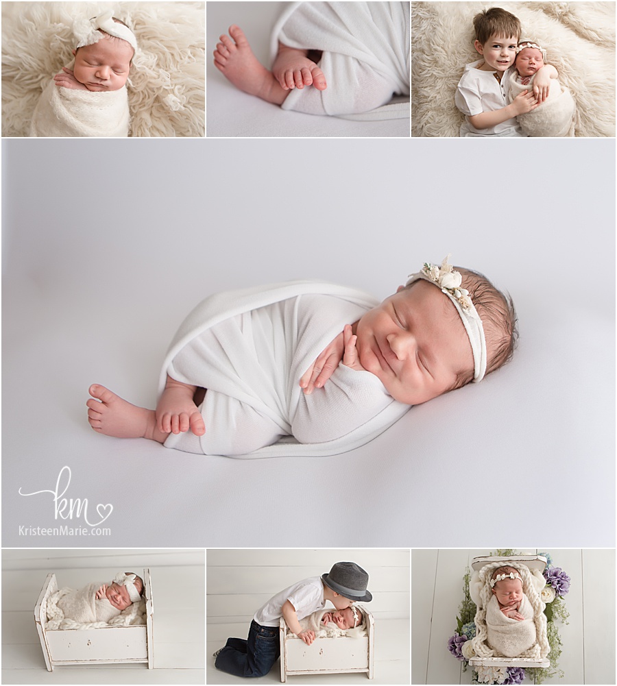 newborn pictures of baby Brynn