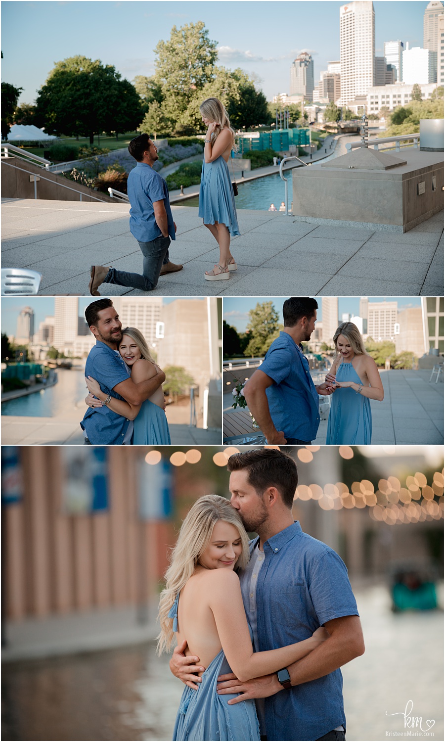 Proposal downtown Indianapolis