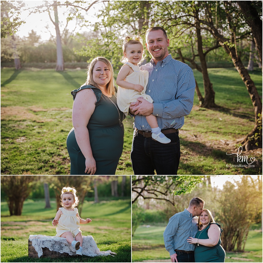 outdoor family pictures in Indianapolis