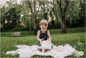 Outdoor Family Session And Cake Smash - Indianapolis Family ...