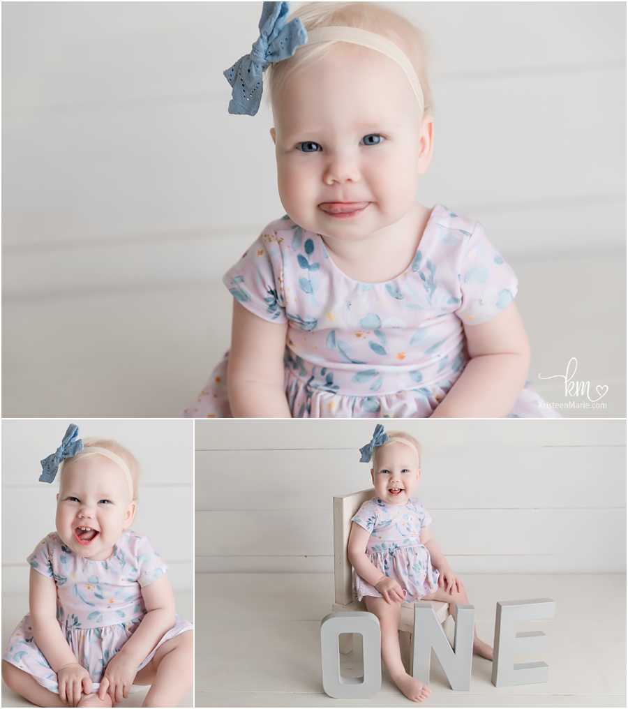 12 month picture of little girl