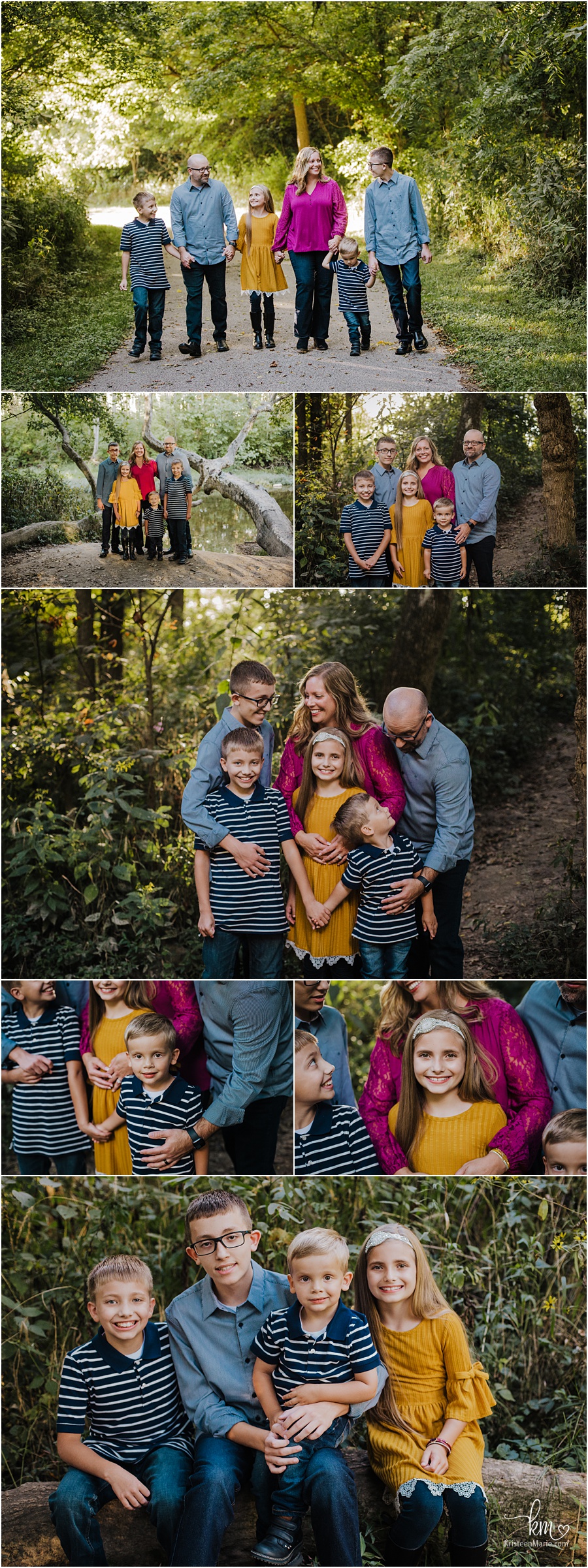 outdoor family photography in Summer - Zionsville, IN