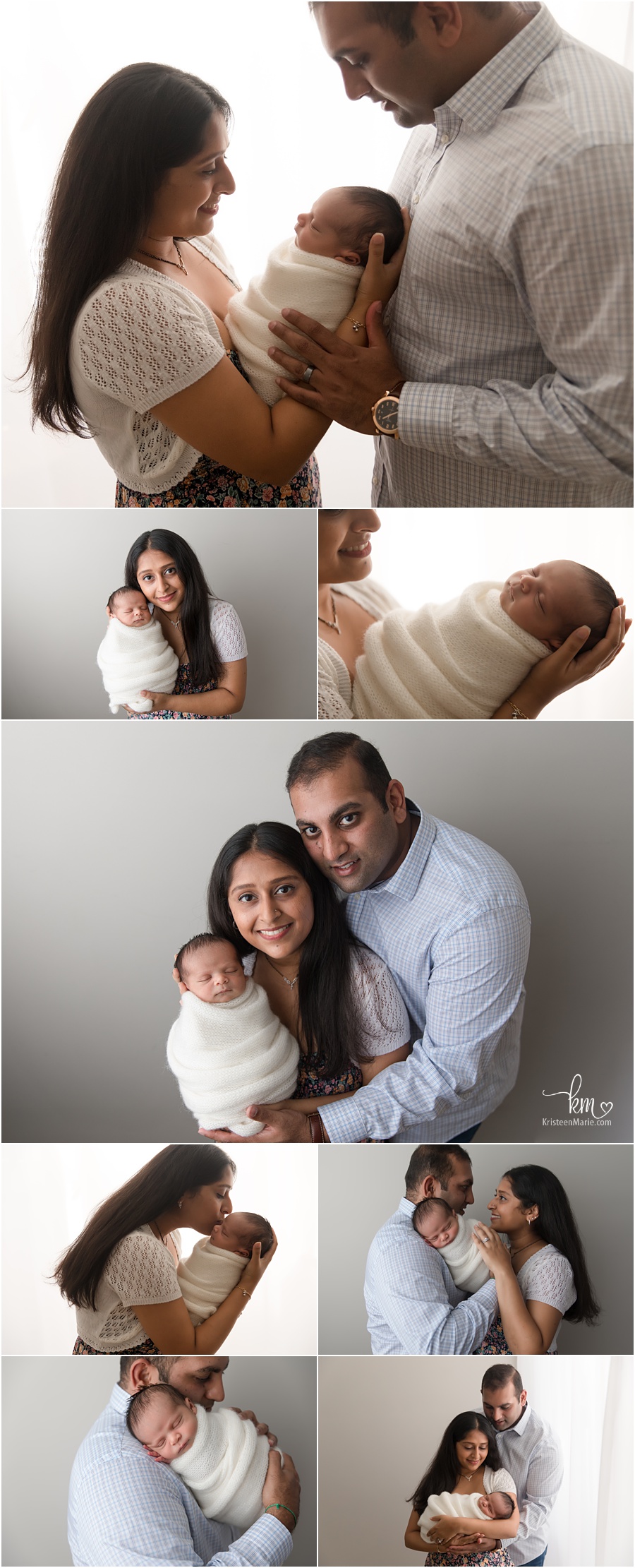 newborn pictures with the whole family