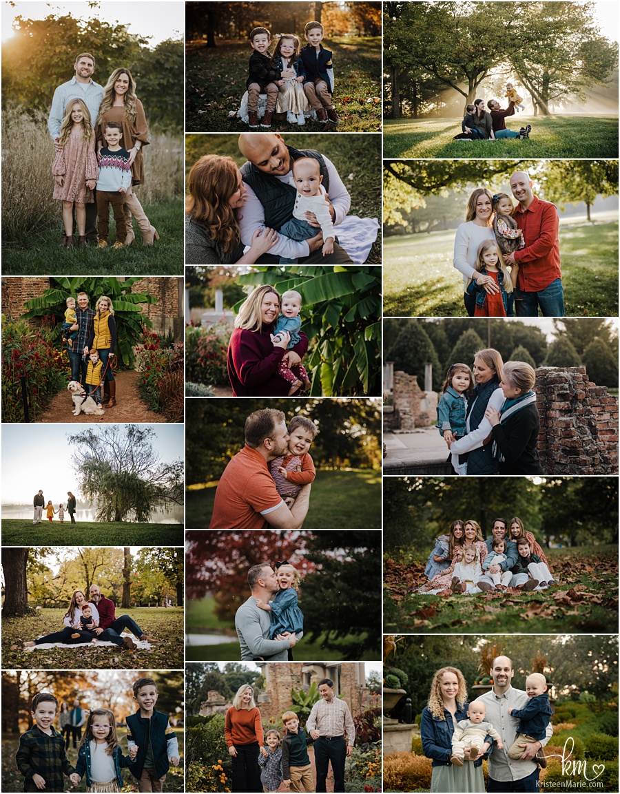 fall family photography in Indianapolis, IN