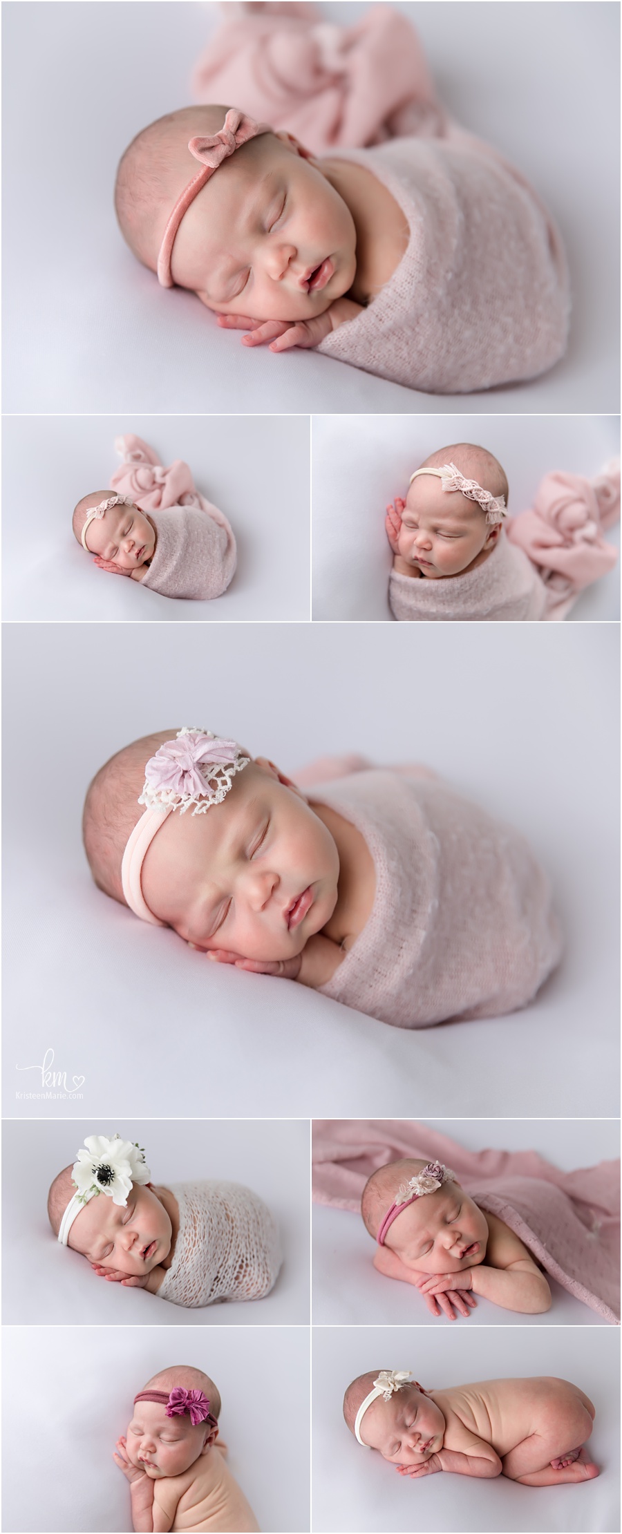 newborn photography - pretty in pink - blush