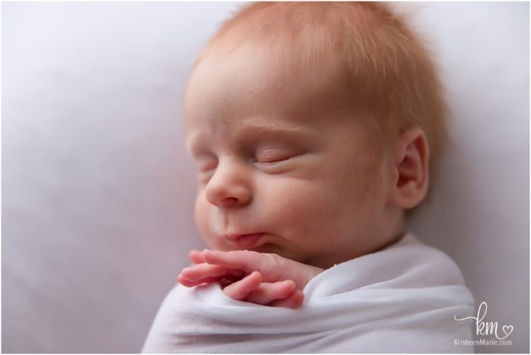 10 Fun Facts about Redheads and a Cute Little Redhead Newborn