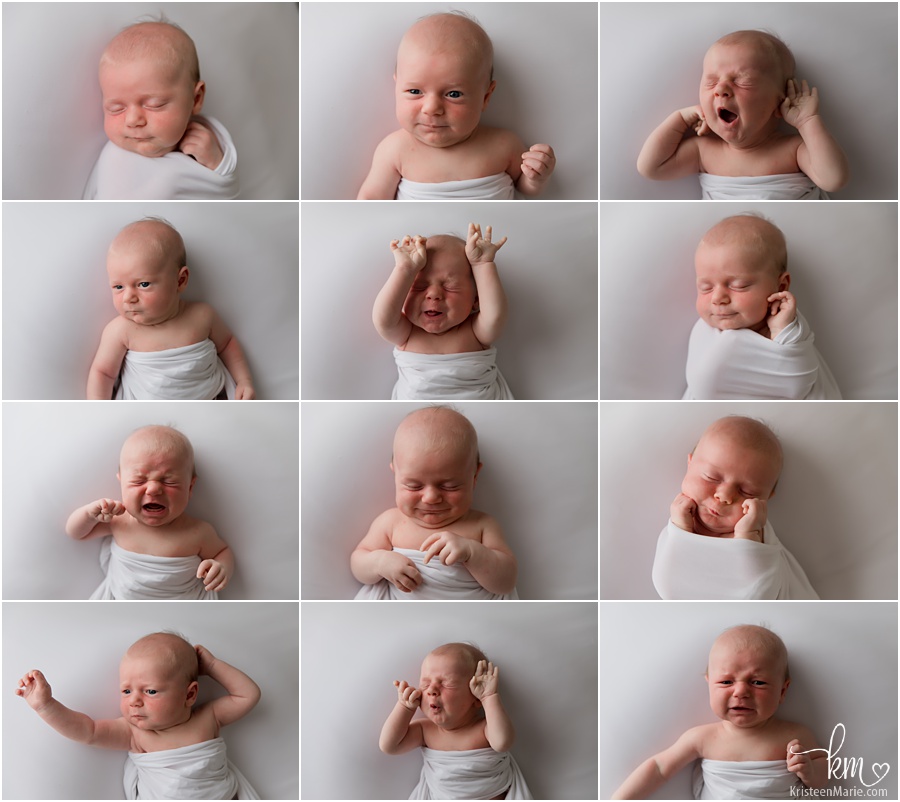 many faces of baby