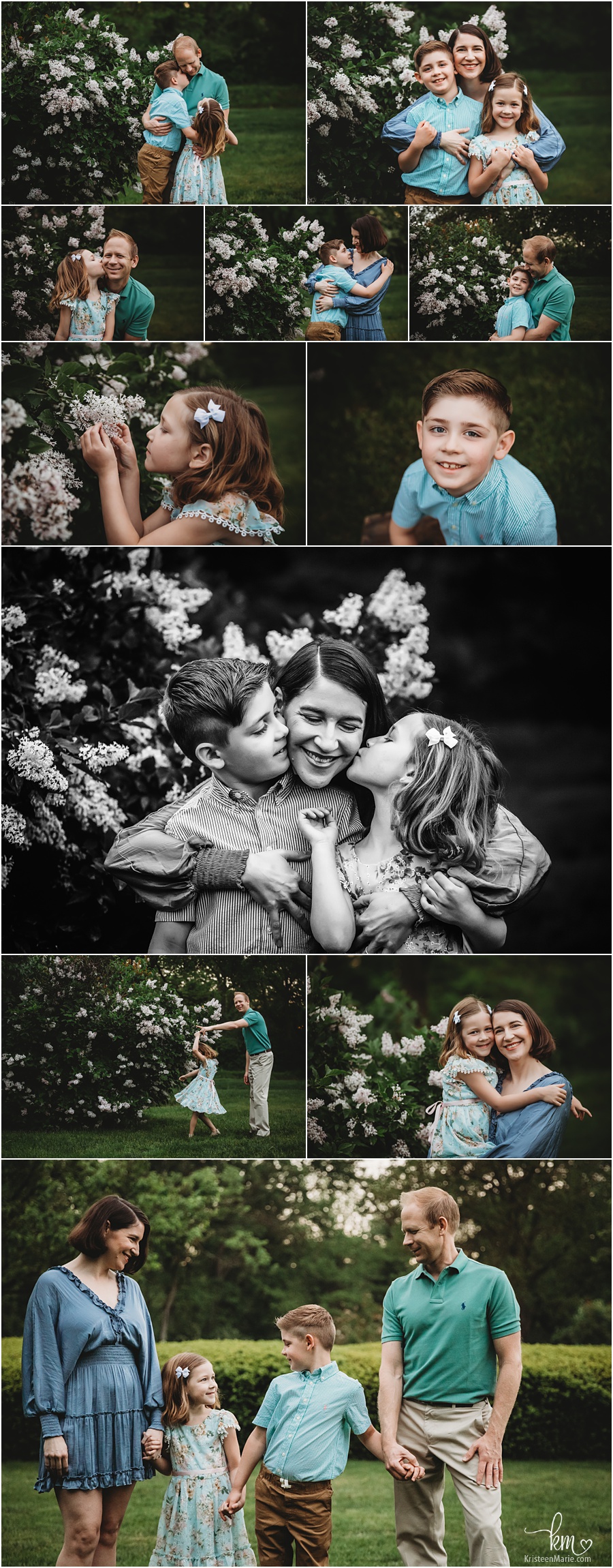 spring family photography in Indianapolis