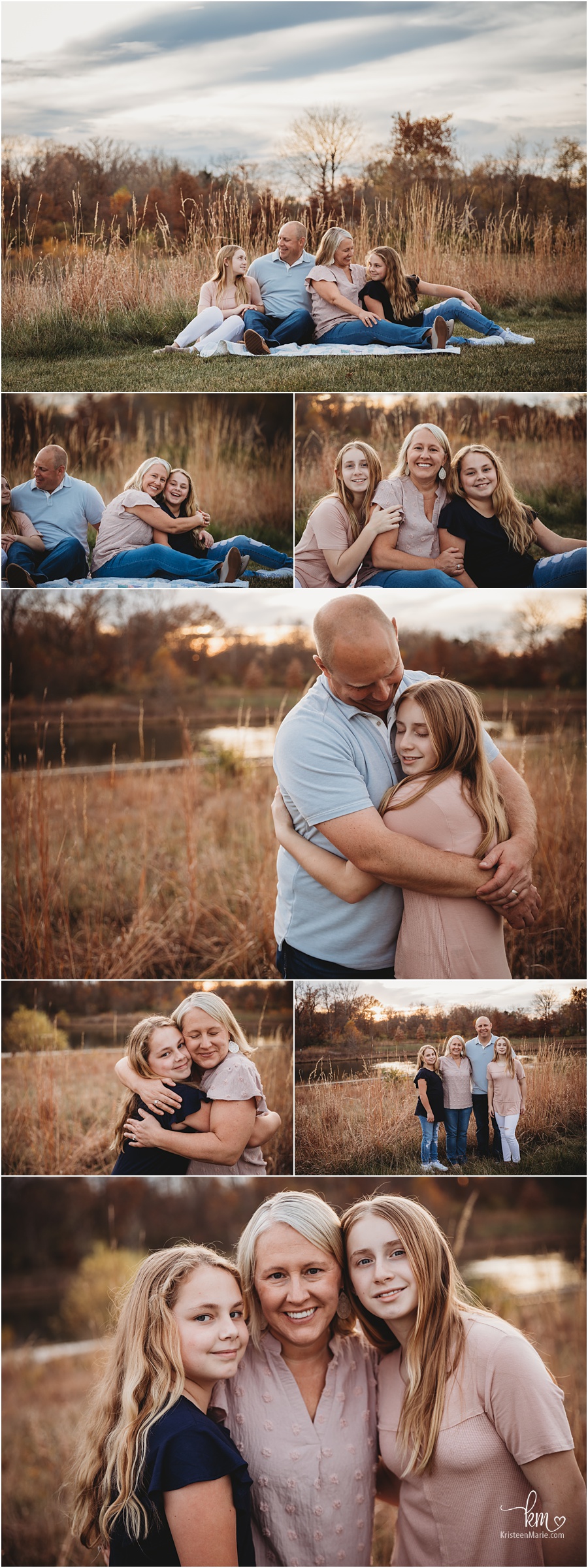 outdoor family photography in Carmel, Indiana