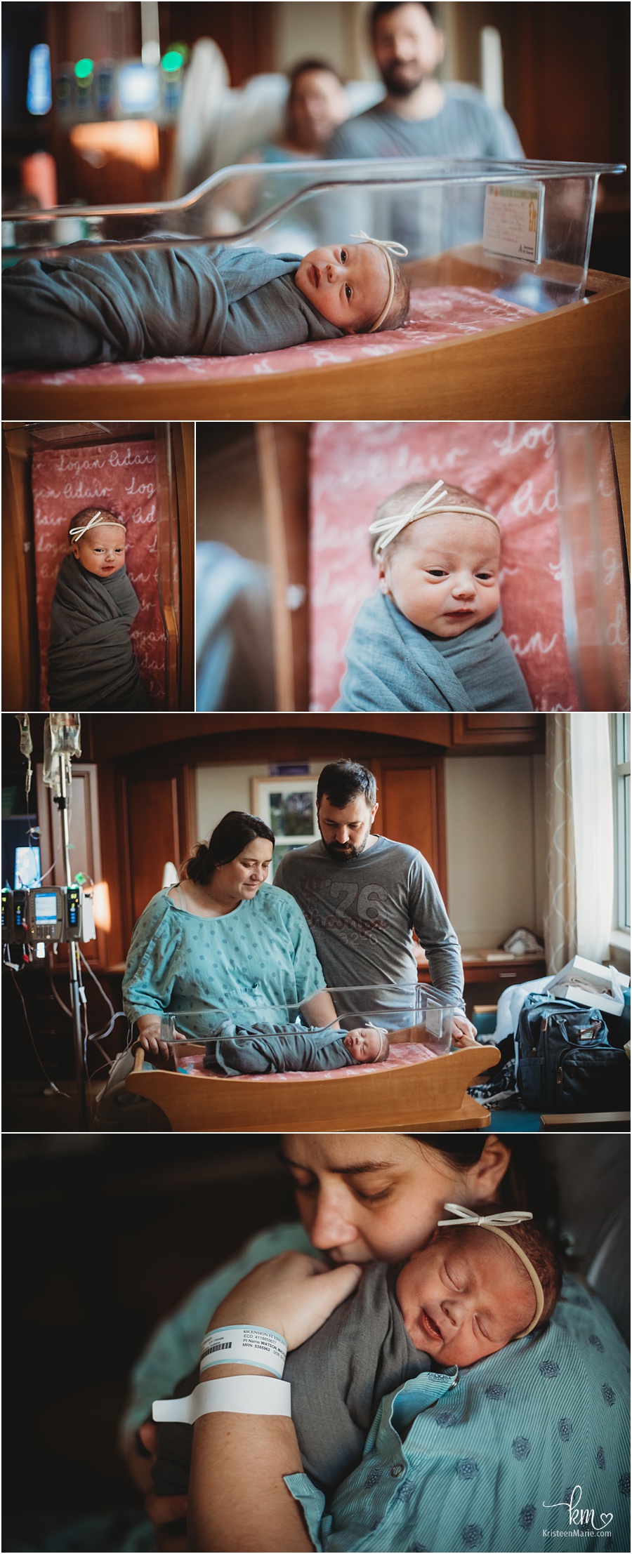 In-Hospital Newborn Photography - Fresh 48 Session