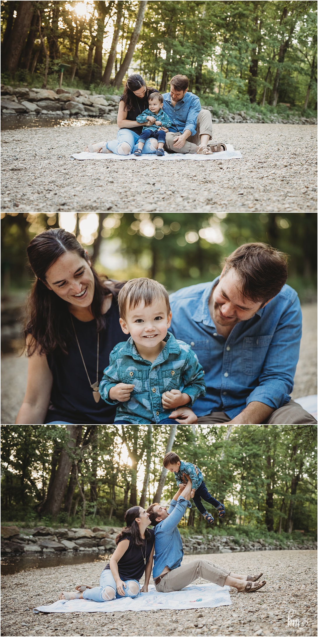 creek side session - Indianapolis photographer