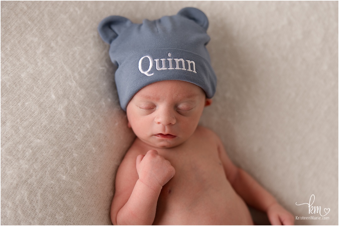 newborn boy Quinn 