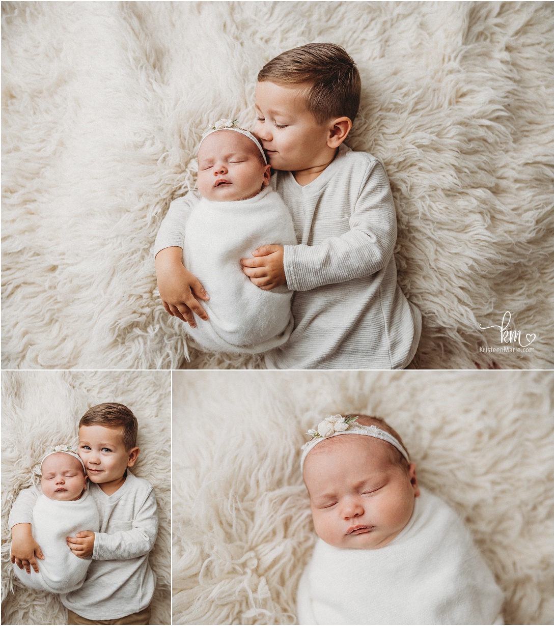 sibling newborn photography pictures